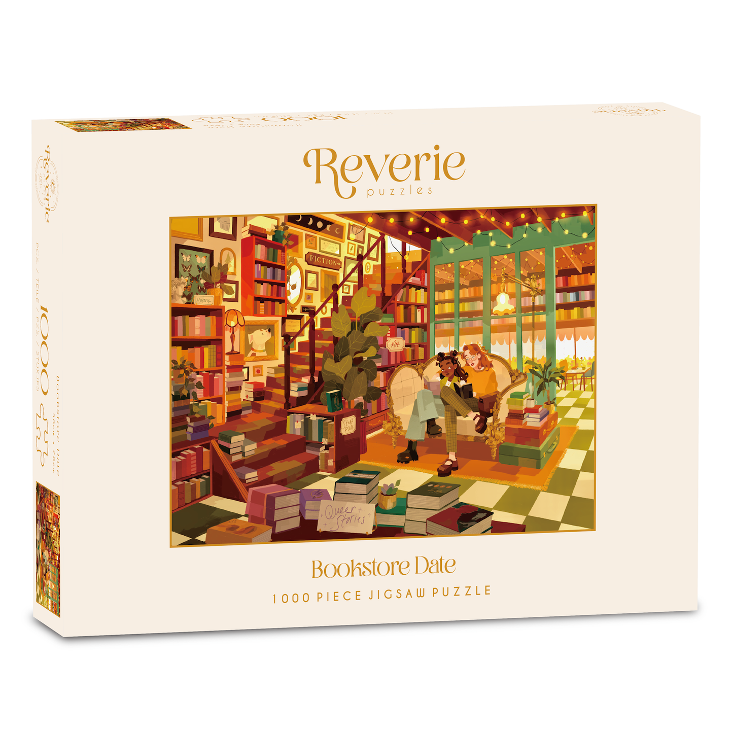 Bookstore Date Jigsaw Puzzle (1000 Pieces)