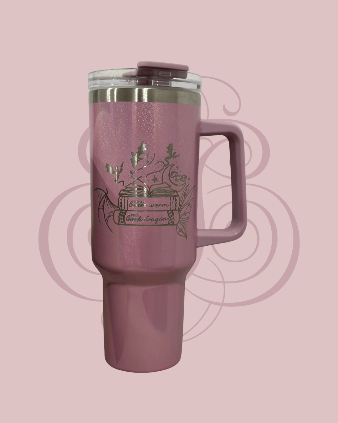 "Book Dragon" Tumbler