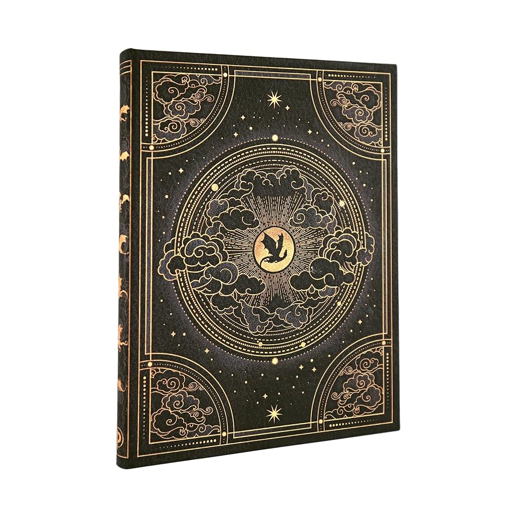 Shadows of Navarre Ultra Custom Unlined Hardcover Journal, 144pg, 120GSM, Rebecca Yarros' Empyrean Collection by Paperblanks (Fourth Wing) cover image