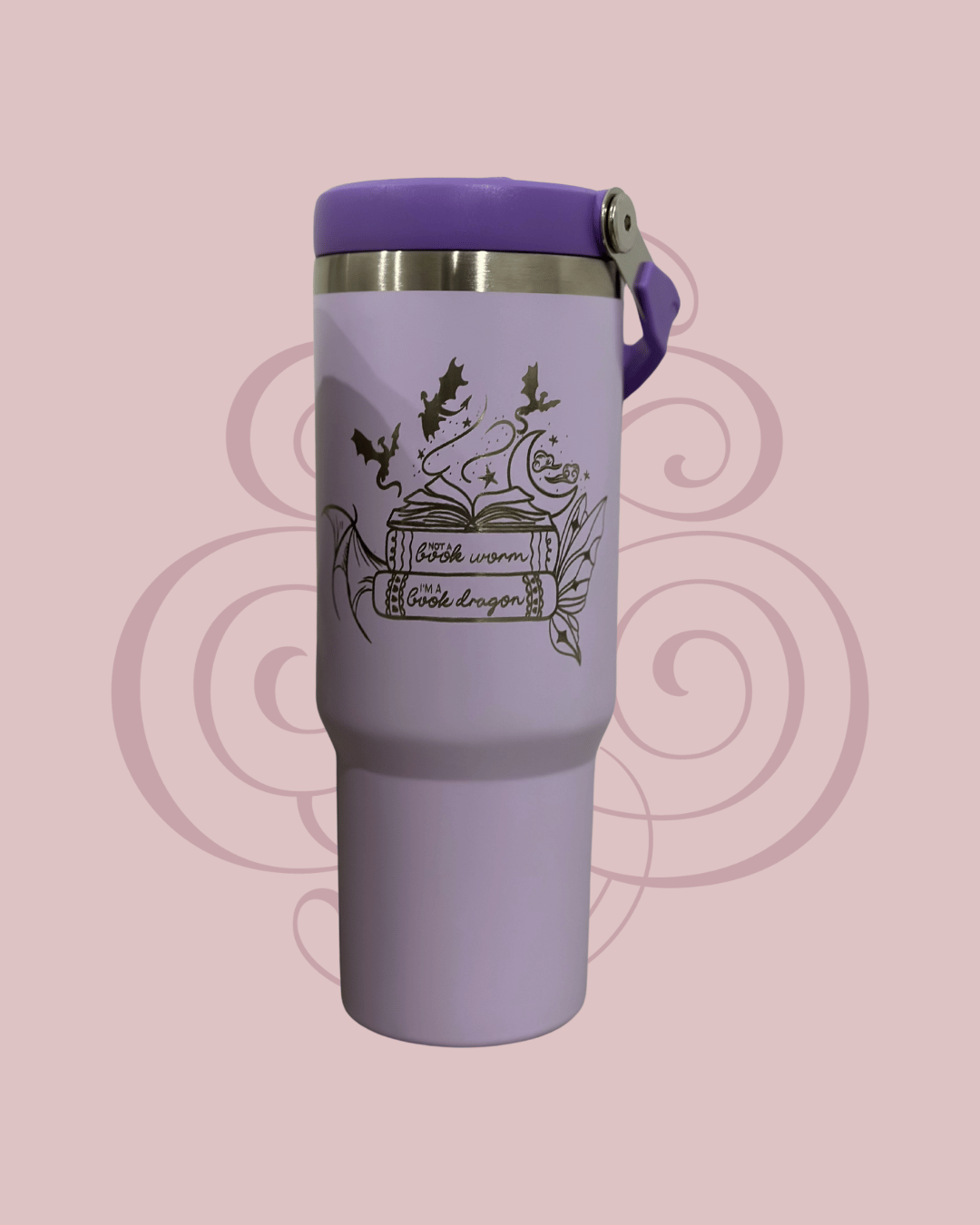 "Book Dragon" Tumbler