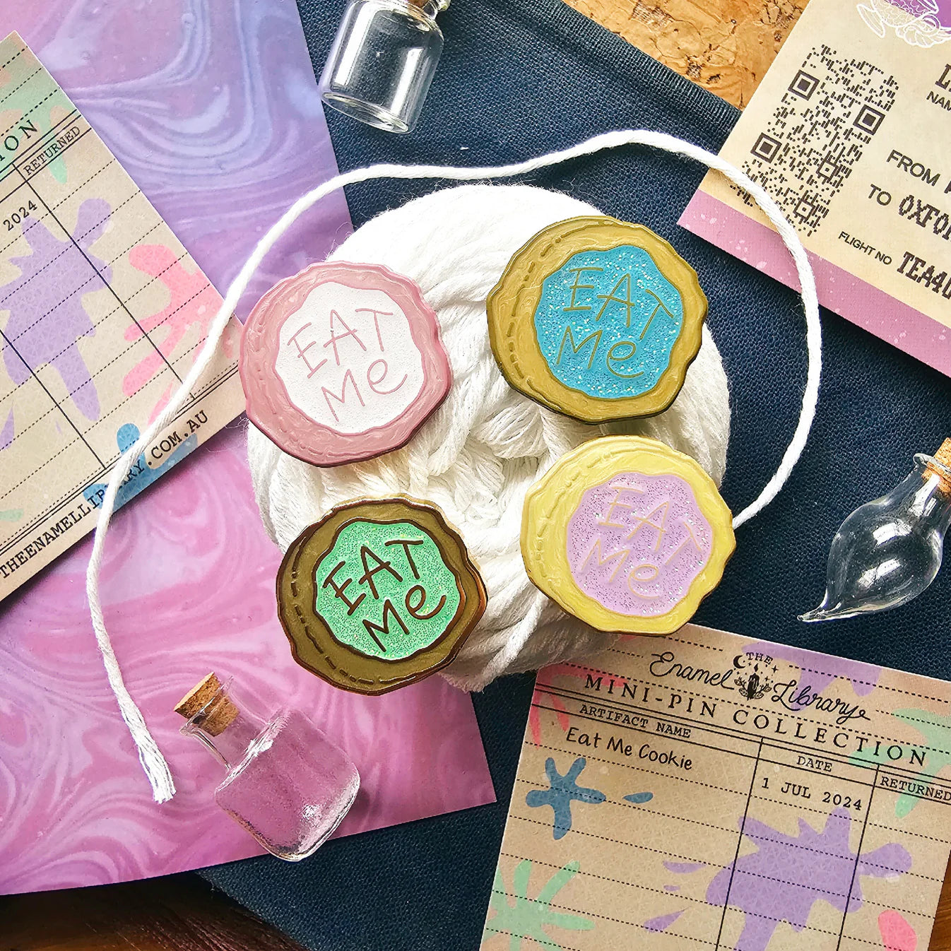 Eat Me Cookie Mini-Pin