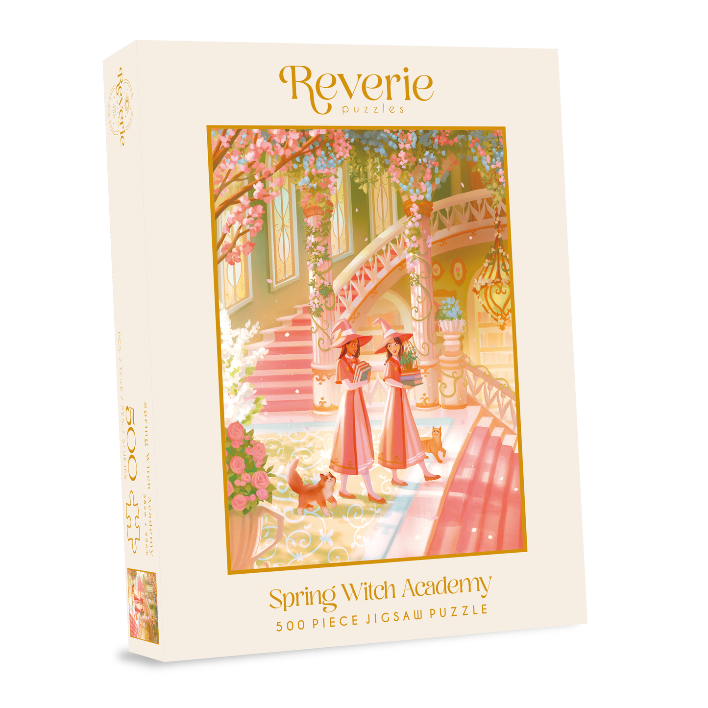 Spring Witch Academy Jigsaw Puzzle (500 Pieces)