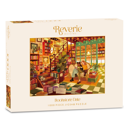 Bookstore Date Jigsaw Puzzle (1000 Pieces)