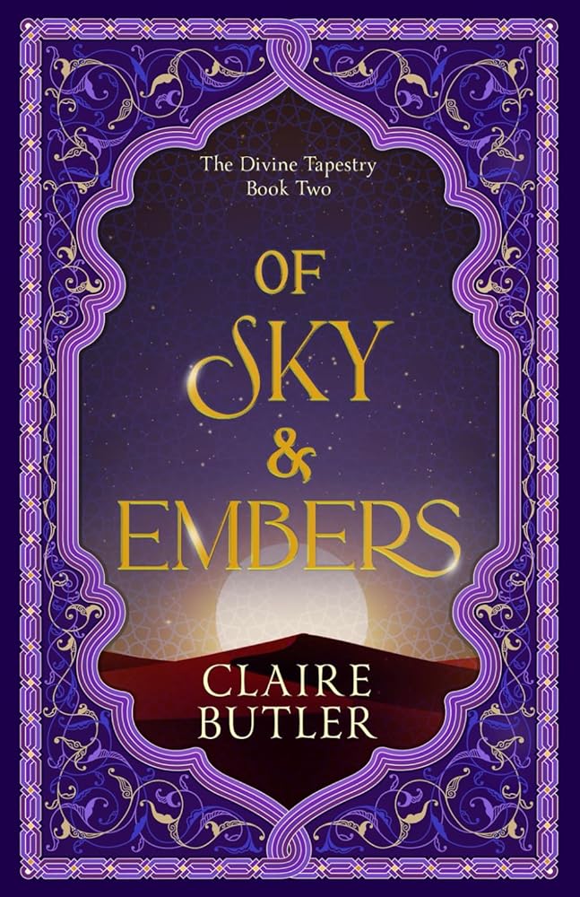Of Sky & Embers: An Adult Fantasy Romance (The Divine Tapestry, Book 2) cover image