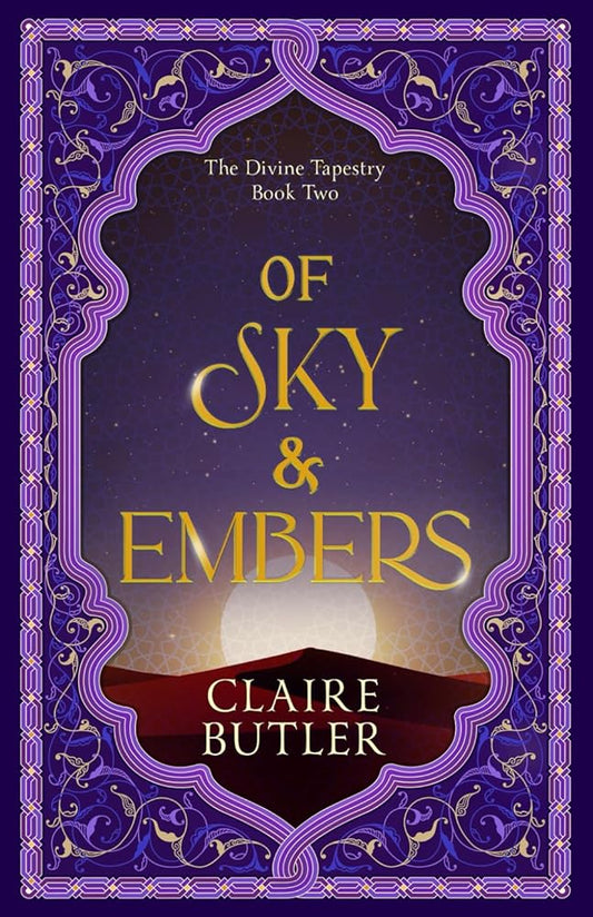 Of Sky & Embers: An Adult Fantasy Romance (The Divine Tapestry, Book 2) cover image