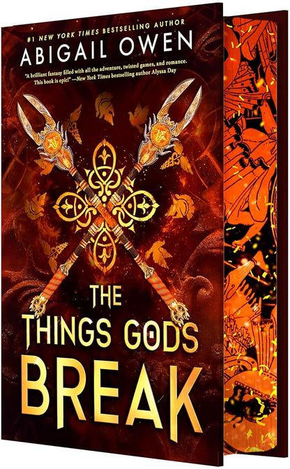 The Things Gods Break: the unmissable new 2025 sequel to the international bestselling Greek Gods romantasy The Games Gods Play cover image