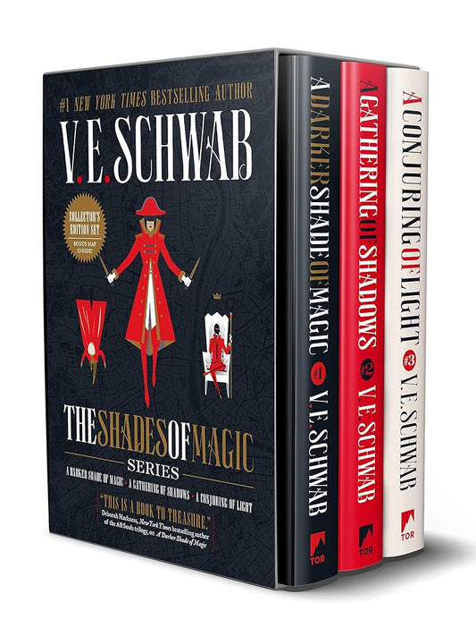 Shades of Magic Collector's Editions Boxed Set: A Darker Shade of Magic, A Gathering of Shadows, and A Conjuring of Light cover image
