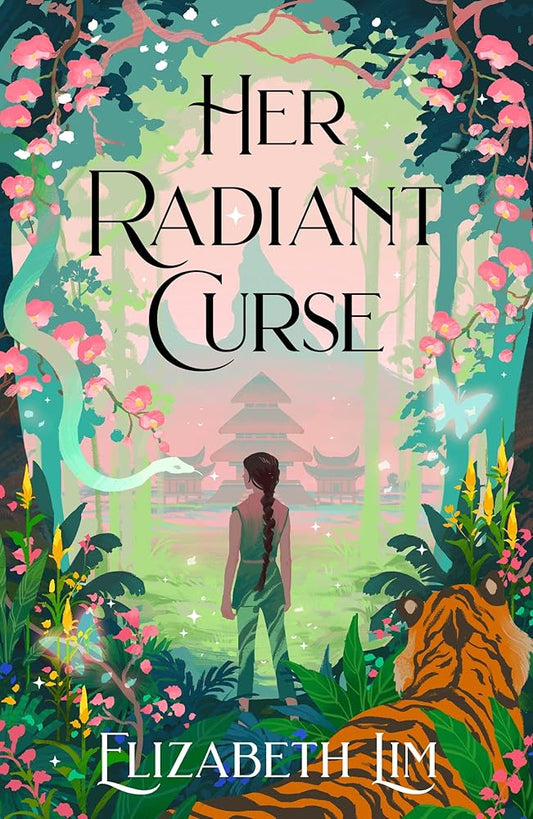 Her Radiant Curse: an enchanting fantasy, set in the same world as Six Crimson Cranes cover image