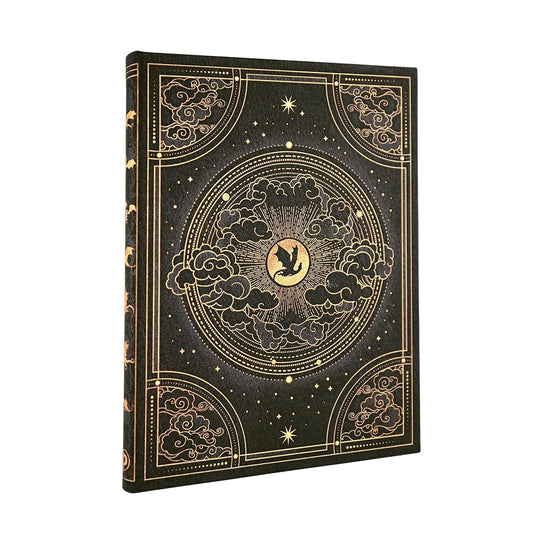Shadows of Navarre Ultra Custom Lined Hardcover Journal, 144pg, 120GSM, Rebecca Yarros' Empyrean Collection by Paperblanks (Fourth Wing) cover image