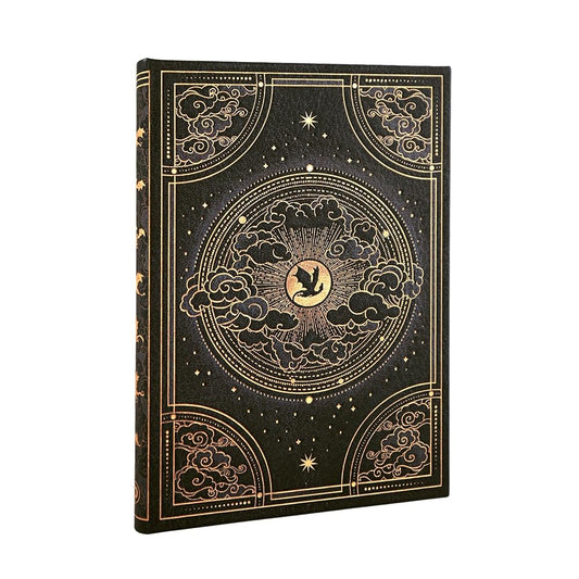 Shadows of Navarre Midi Custom Lined Hardcover Journal, 144pg, 120GSM, Rebecca Yarros' Empyrean Collection by Paperblanks (Fourth Wing) cover image