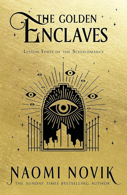 The Golden Enclaves: TikTok made me read it: 3 cover image