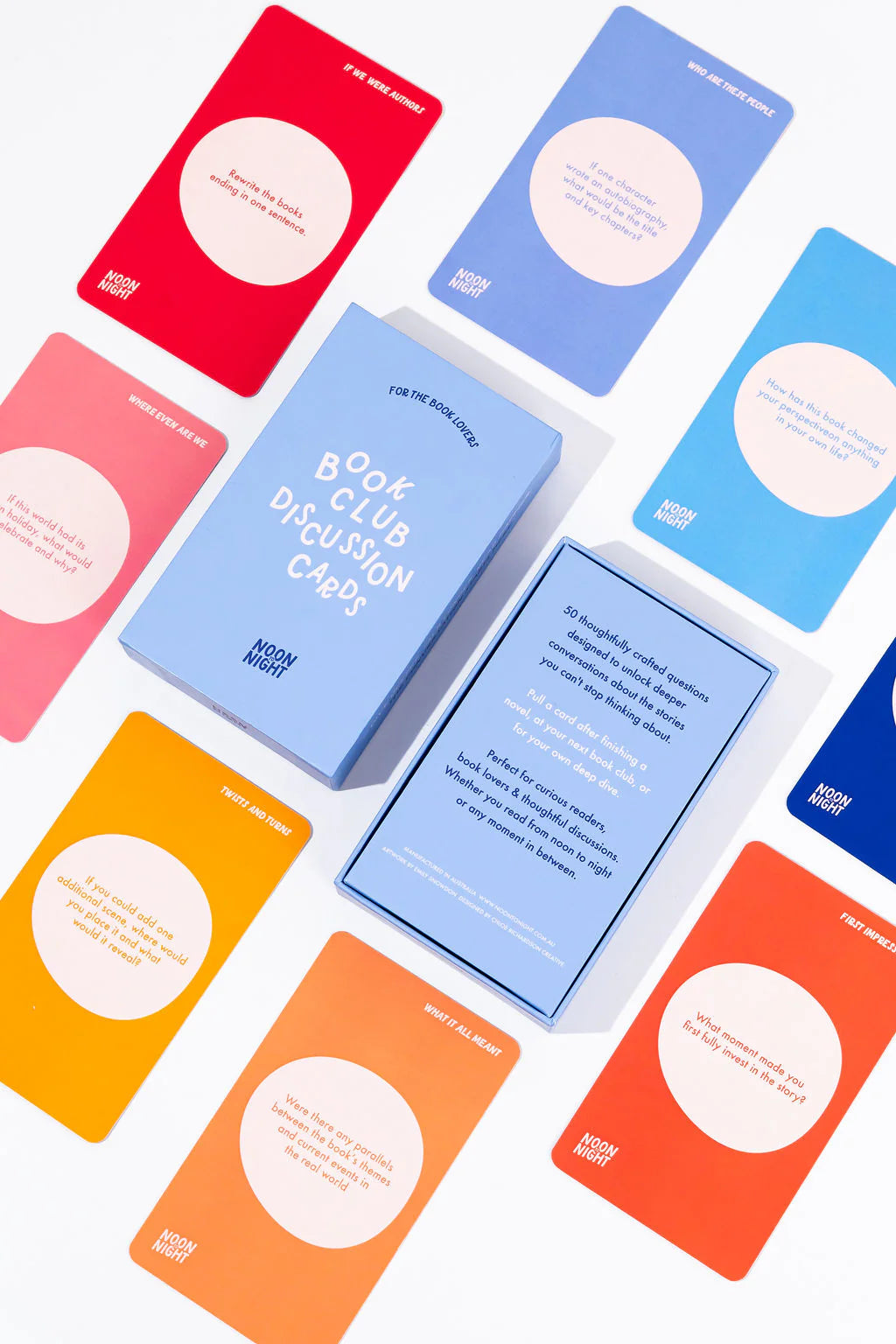 Book Club Discussion Cards