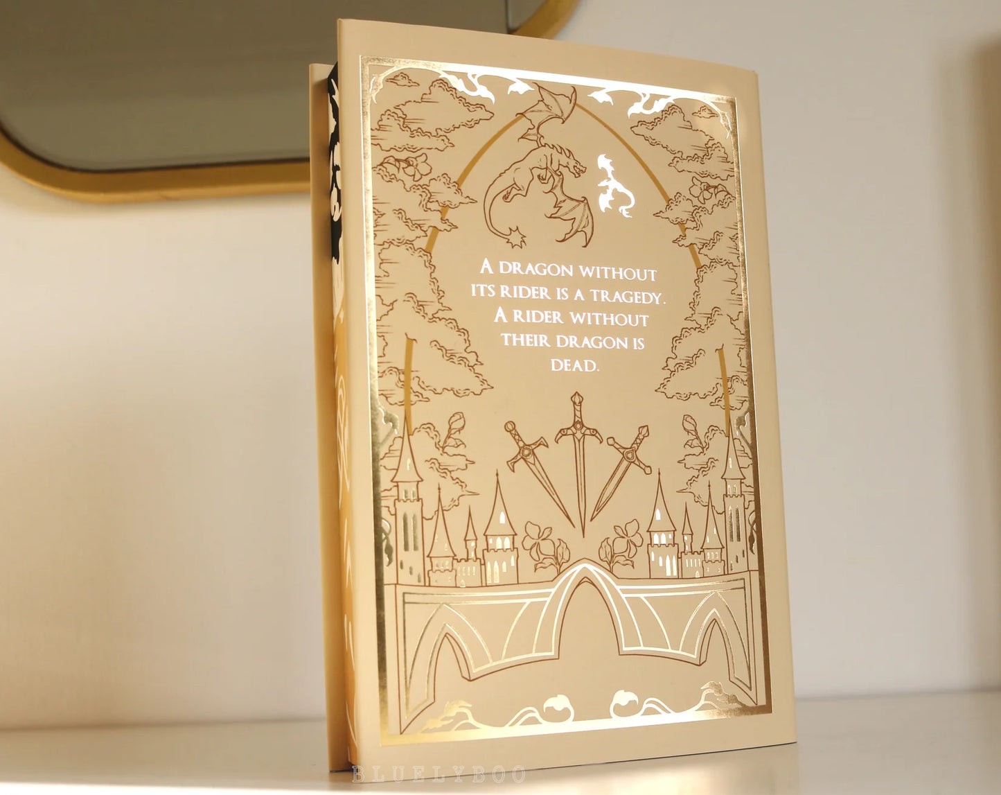Bluelyboo Fourth Wing Dust Jacket