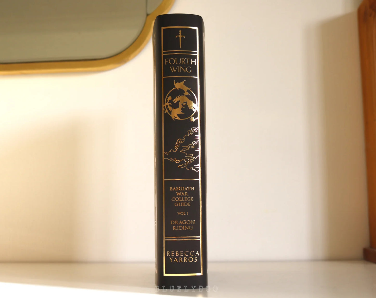 Bluelyboo Fourth Wing Dust Jacket