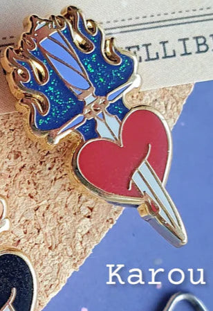 The Lover's Heart Mini-Pins