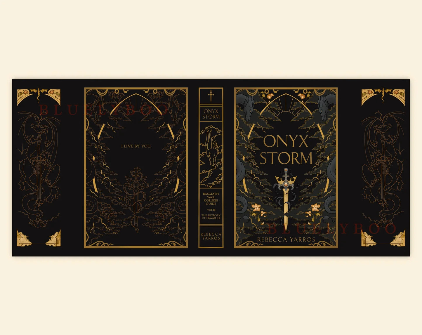 Bluelyboo Onyx Storm Dust Jacket