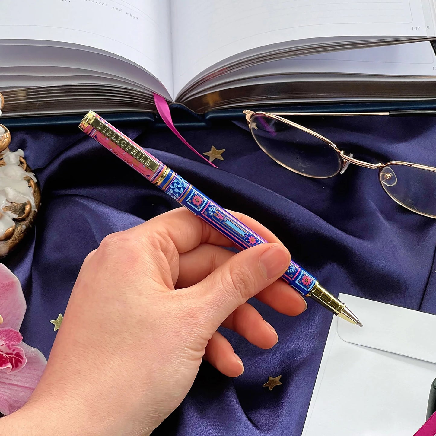 Bibliophile Pen - Blue