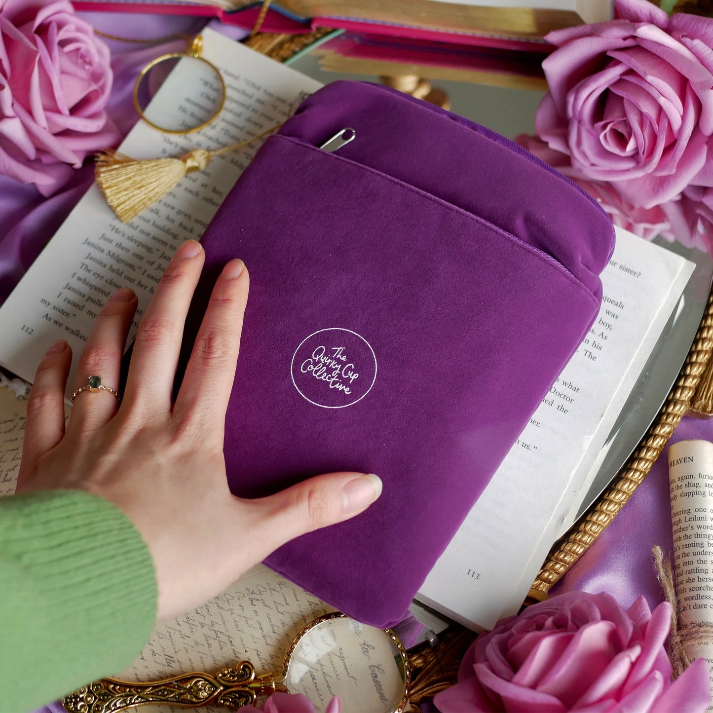 Literati eReader Sleeve Purple
