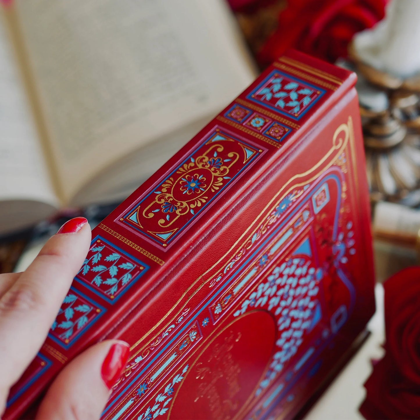 Reading Journal - Crimson Red