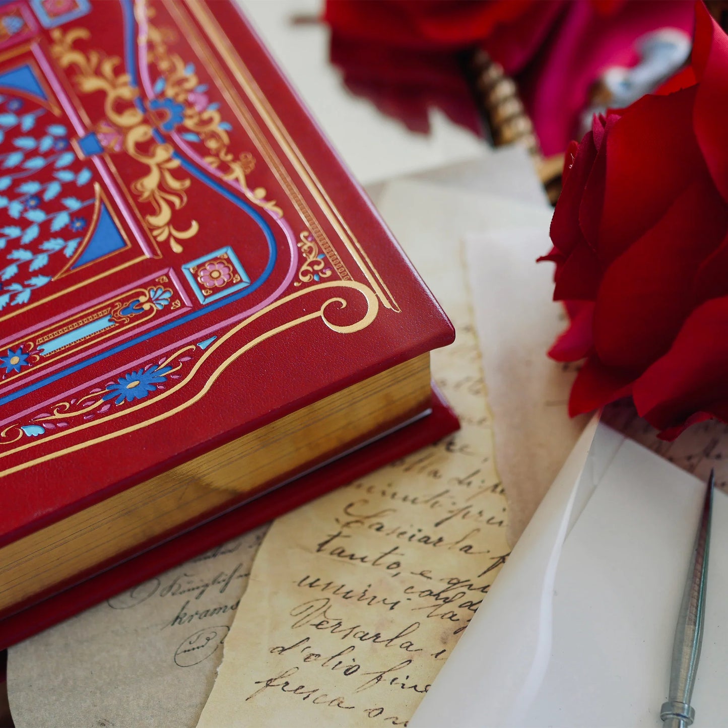 Reading Journal - Crimson Red