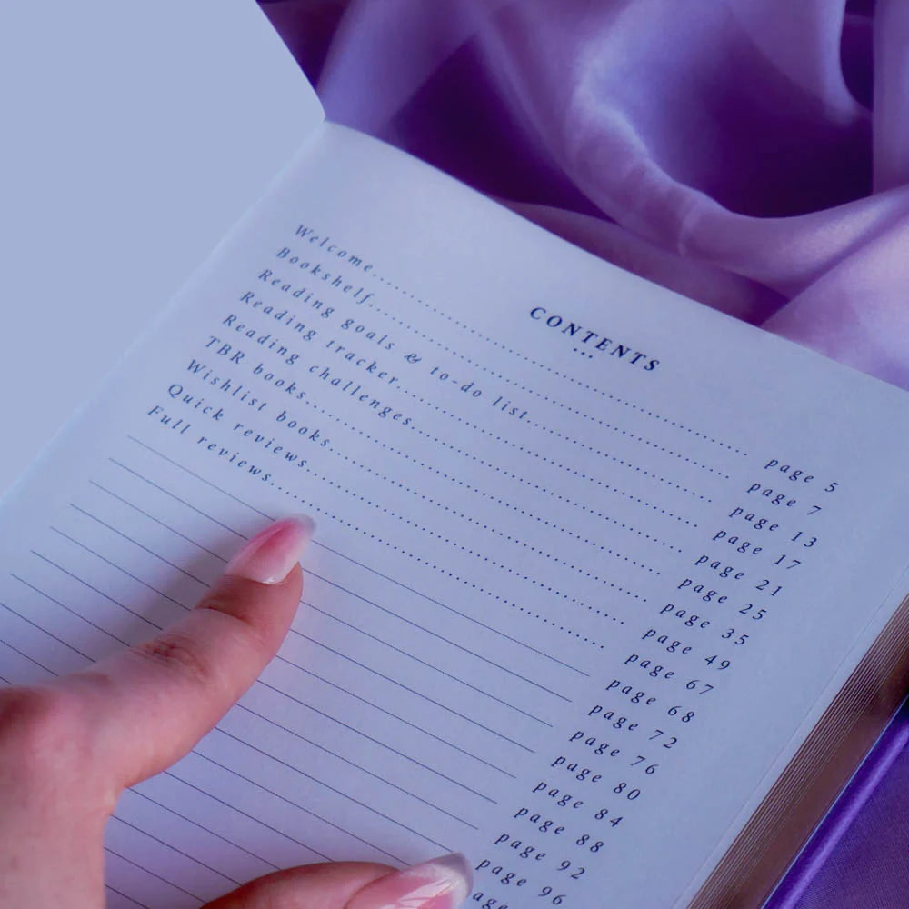 Reading Journal - Wisteria